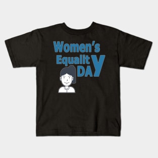 Woman's Equality Day Kids T-Shirt